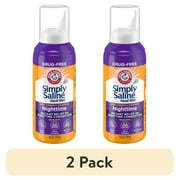 (2 pack) Arm & Hammer Simply Saline Nasal Mist Extra Strength, Nighttime Formula with Eucalyptus, 4.6OZ