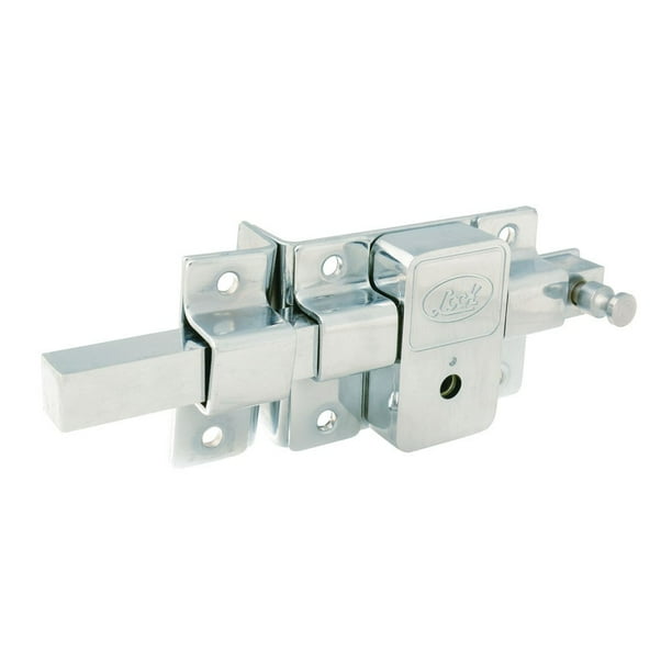 Cerradura Izquierda Lock Llave Tetra Cromo Brillante