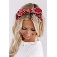 thumbnail image 3 of ZHUYING Paisley Bandana Headbands: Cute Summer Hair Accessories - Wide Knotted Bow Headband, Rabbit Ears Turban Headwraps for Women and Girls, 3 of 6
