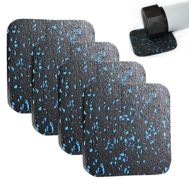 Bangcool Tapis de Course 4 Pcs Absorbant les Chocs Isolation Phonique Tapis de Sol en Caoutchouc pour Meubles