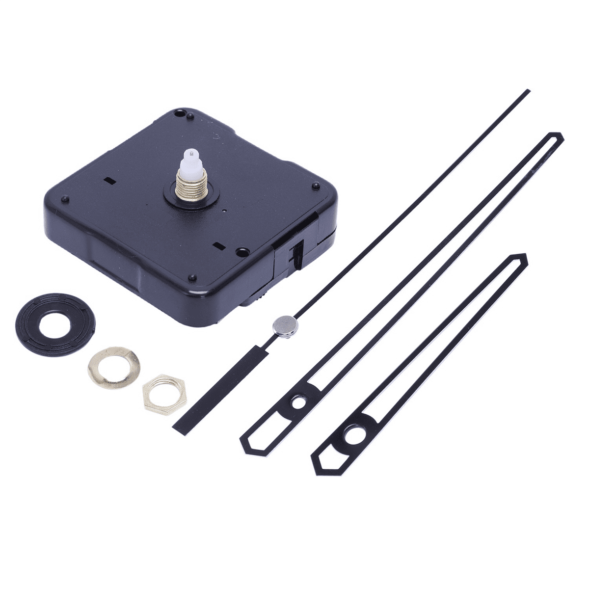 10 Set Replacement Wall Clock Repair Parts Pendulum Movement Mechanism Quartz Clock Motor with Hands & Fittings Kit