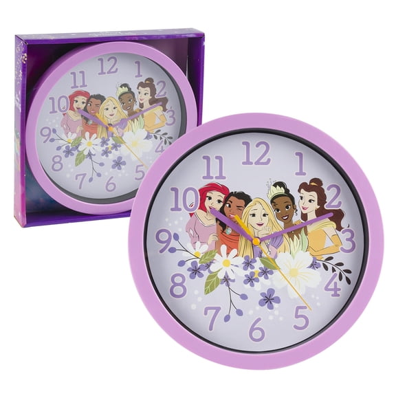 1PC Disney Princesses Wall Clock- 10"