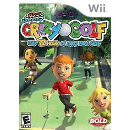 Kidz Sports Crazy Golf - Nintendo Wii (Best Wii Golf Game)