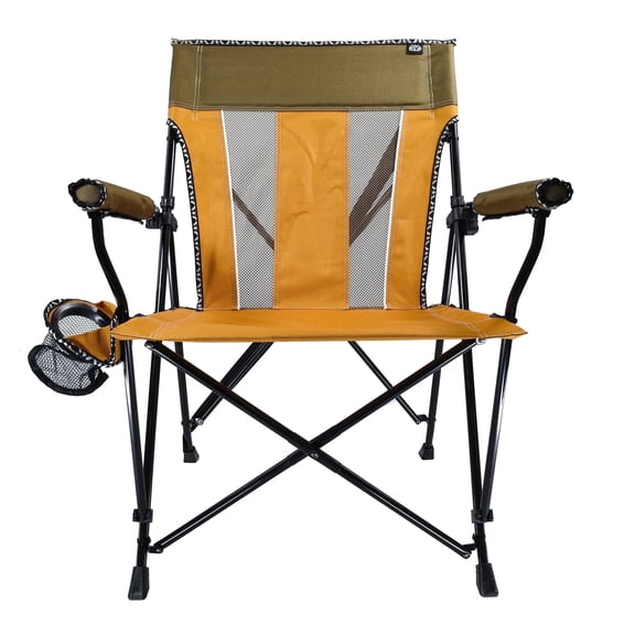 Equip Comfort Click XL Hard Arm Chair - Solid Poly - Brown & Tan