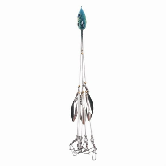 Umbrella Rigs for Stripers Fishing, Freshwater Fishing Swimbait Lures Rig Kit, Blue