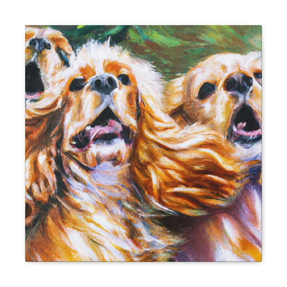 Friendly Cocker Spaniel - Canvas