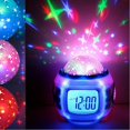 thumbnail image 2 of Reloj despertador con proyección de cielo estrellado, regalo de cumpleaños, juguete para niños, despertador para dormir, luz nocturna pequeña de color., 2 of 5