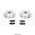 thumbnail image 4 of Power Stop K5498 Rear Z23 Carbon Fiber Brake Pads with Drilled & Slotted Brake Rotors Kit, 4 of 4