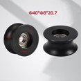 thumbnail image 5 of Ushaped nylon pulleys, 4 pieces for easy installation and a wide range of applications, 5 of 5