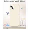 thumbnail image 2 of Compatible with iPhone 15 Case,Upgrade Liquid Silicone,[Enhanced Camera Protection][Scratch-resistant soft microfiber lining] Slim Cover Phone Cases (Stone), 2 of 12