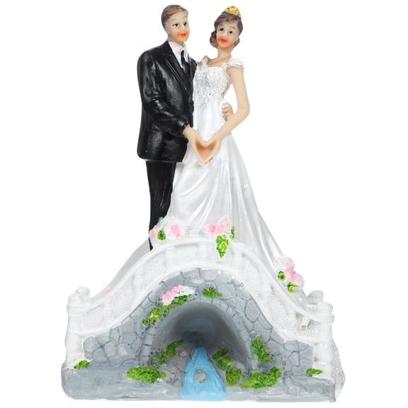 MLINS  Wedding Cake Decoration Topper Decorating Couple Statue Lovers
