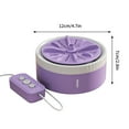 thumbnail image 6 of Kchsji Mini Turbo Washing Machine - Portable Automatic Washer, Intelligent Hand-Wash Imitation, High Power Motor, 3-Speed Adjustment for Delicate Clothes, Socks, Underwear, and Dormitory Use, 6 of 8
