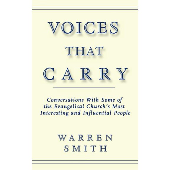 Voices That Carry, (Paperback)