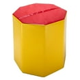thumbnail image 1 of Ktaxon Gymnastics Octagon 24"x26" Skill Shape Tumbling Somersault Backbend Trainer, Yellow Red, 1 of 5