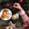 thumbnail image 3 of Christmas Ribbon 2 Inch 100 Yards Christmas Wired Ribbon Christmas Decorating Ribbon Perfect for Gift Wrapping Tree Topper Bow Lantern Staircase Garland Decorations, 3 of 7