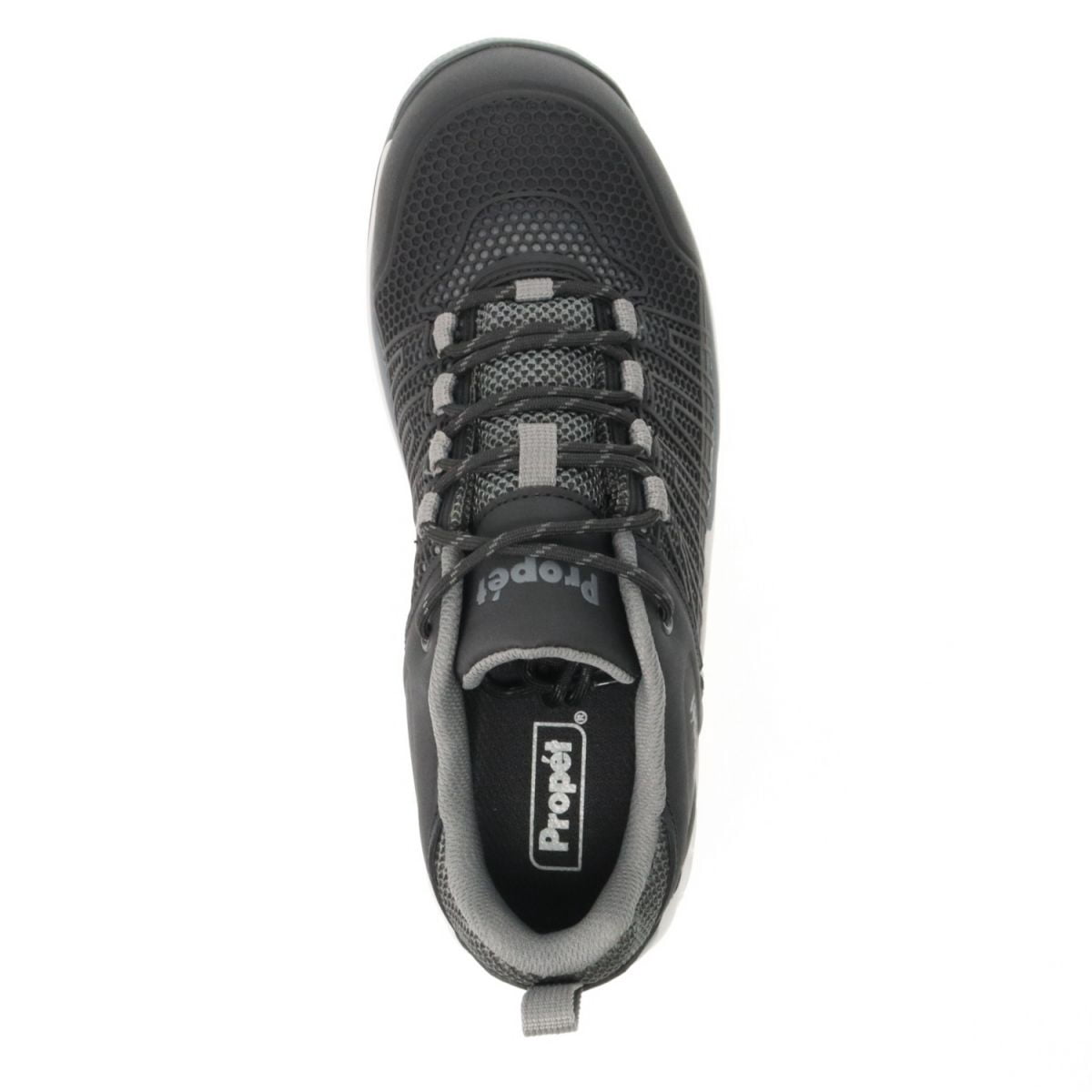 Propét Men's Vestrio Hiking Shoe  BLACK/GREY