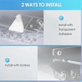 thumbnail image 5 of Hanging Jewelry Organizer- Modern Acrylic Necklace Holder with 15 Hooks - Space-Saving Wall Jewelry, 5 of 5
