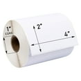 thumbnail image 5 of HOUSELABELS 4" x 2" Large Retail Labels on 1" Core Compatible With Zebra and Rollo Printers, 25 Rolls / 750 Labels per Roll, 5 of 7
