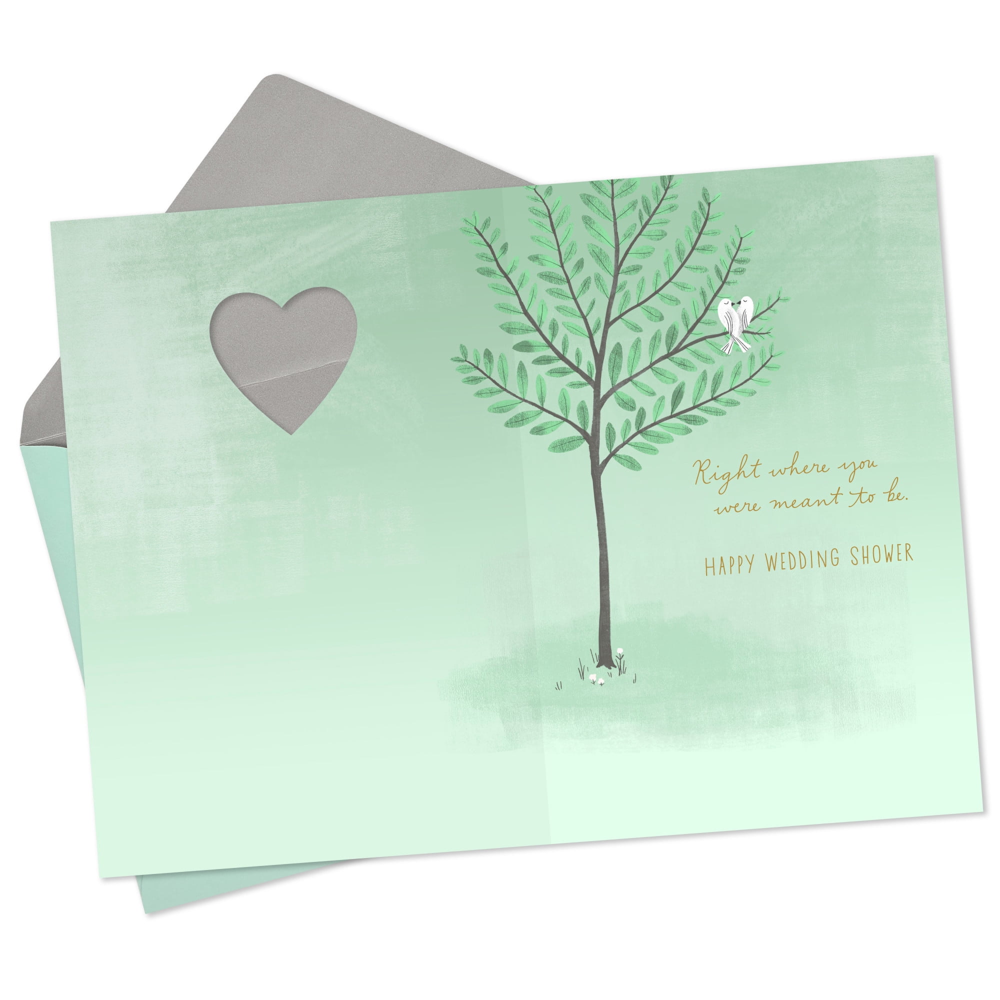 Hallmark Wedding Shower Card (Together Is Where You're Meant to Be)