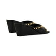 thumbnail image 2 of Rebecca Minkoff Leather Wedge Sandal, 6, 2 of 3
