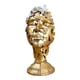 thumbnail image 1 of Figura de rostro humano, decoración creativa para el hogar, escultura abstracta, adorno de escritorio Oro, 1 of 9