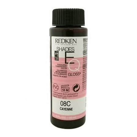 Redken Shades Eq Hair Color Gloss 08C, Cayenne, 2 Oz