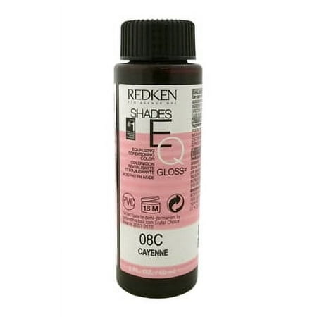 Redken Shades Eq Hair Color Gloss 08C, Cayenne, 2 Oz