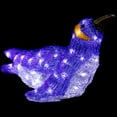 thumbnail image 3 of Northlight LED Lighted Commercial Grade Acrylic Swimming Penguin Outdoor Christmas Decoration - 16", 3 of 7