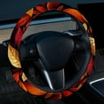 thumbnail image 2 of Thanksgiving Leaves 14.5 Inch Printing PVC Leather Auto Accessories Car Wheel Cover, 2 of 6
