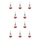 thumbnail image 3 of Ounissouiy Árbol de Navidad colgante reutilizable lavable Hotel restaurante gabinete centro comercial decoración decorativa regalo Santa Claus Papá Noel 10Conjunto, 3 of 6