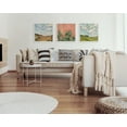 thumbnail image 6 of Kate and Laurel Sylvie California Framed Canvas Wall Art by Emily Kenney, 22x22 White, Modern Nature Landscape Home Décor, 6 of 6