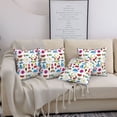 thumbnail image 7 of Throw Pillow Covers, Cute pattern Soft Square Pillow Cases with Invisible Zipper for Couch Bed Sofa, Farmhouse Fall Home Decor 20"x20", 7 of 7