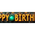 thumbnail image 4 of Illuminated Happy Birthday Banner with Casino Elements and Party Silhouettes Backdrop Party Supplies Photography Props Birthday Decoration Background Decorations, 4 of 8