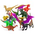 thumbnail image 1 of Juego de 12 Juguetes Dinosaurios Grandes de 7" con Tambor de Almacenamiento | Surtido de F Imagination Generation Imagination Generation, 1 of 2