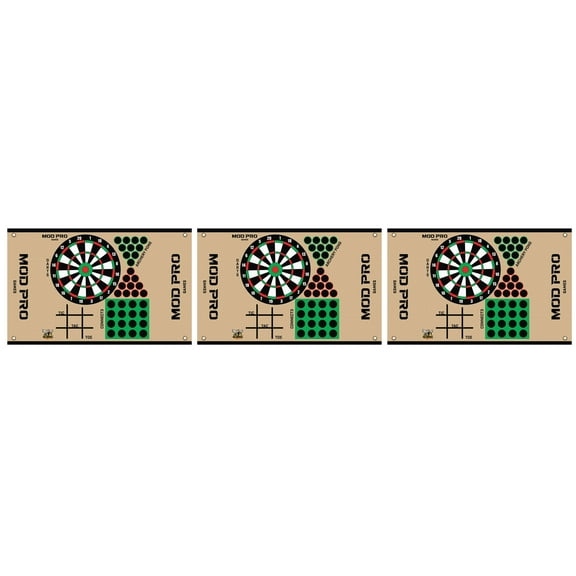 Morrell Yellow Jacket MOD Pro Games Wrap Archery Pong Bullseye, 3 Pack, Tan