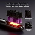 thumbnail image 4 of Brosse Lissante Sans Fil Chauffage Rapide Peigne Lisseur Portable, 4 of 8