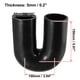 thumbnail image 3 of 63mm 2.5 ID 180 Grados Silicona Reductor Manguera Acoplador Tubo para Coche, 3 of 6