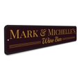 thumbnail image 3 of Home Wine Bar Novelty Decor, Metal Wall Sign - 4x18 Inches, 3 of 4