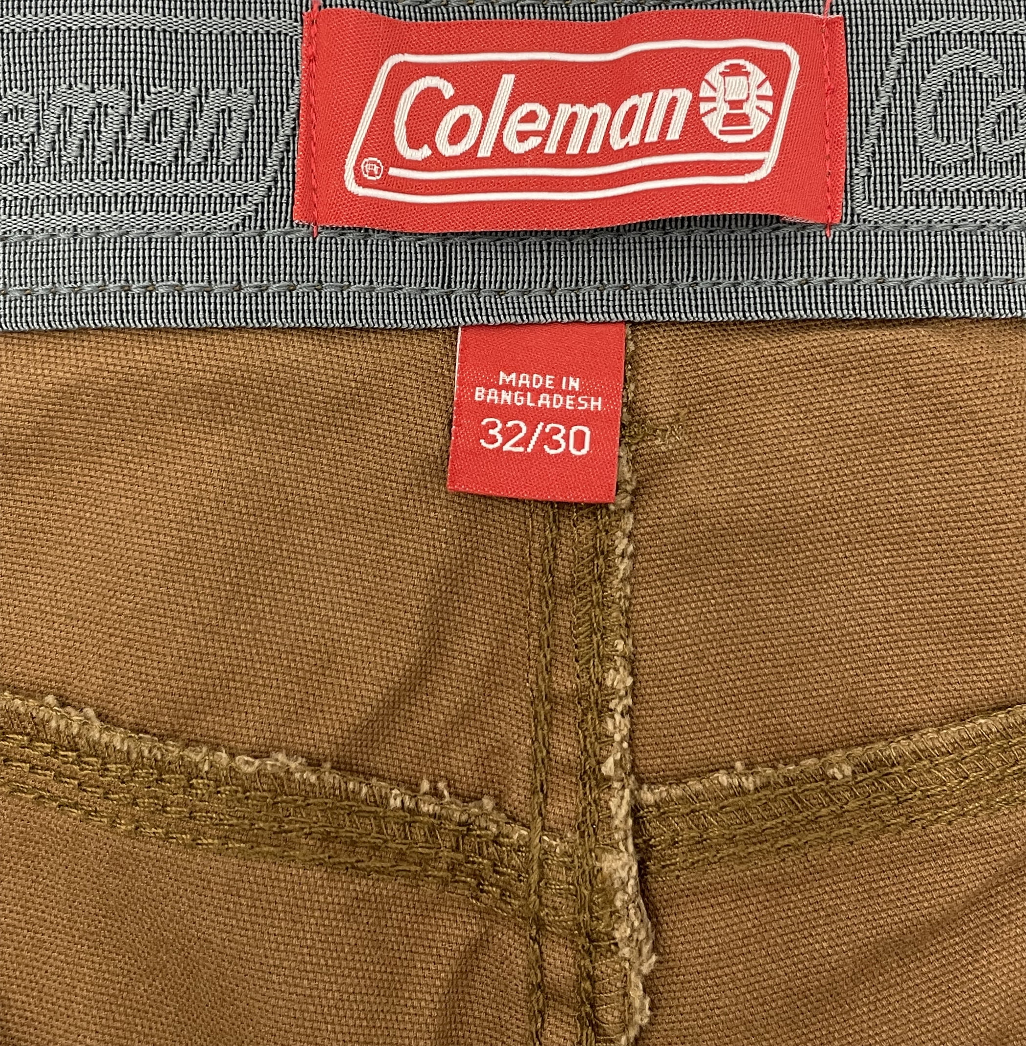 Coleman Men's Tear Resistant Stretch Utility Pant (Copper, 32x30)