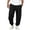Mens Pants Black, variant on Mens Track Pants Elastic Drawstring Waist Casual Gym Workout Jogger Yoga Sweatpants with Pocket Dad Gifts