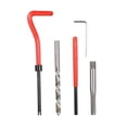 thumbnail image 2 of 30Pcs Metric Thread Insert Kit M5 M6 M8 M12 M14 Helicoil Car Pro Coil Tool M6 * 1, 2 of 7