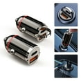 thumbnail image 2 of Lefu Mini Dual USB QC3.0 PD Car Phone Charger 65W Fast Charge Adapter Accessories, 2 of 10