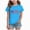H247-Blue, variant on TOWED22 Girls Red White Blue Shirts 4th of July T-Shirts Summer Tee Tops for Toddler Kids 1-14 Years USA Theme(White,13-14 Y)