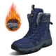thumbnail image 5 of Zapatos Senderismo Botas Invierno Nieve Forro Piel Cálida para Hombres Exteriores, 5 of 9