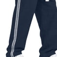 thumbnail image 5 of Dagugfen Athletic Pants for Men Loose Fitted Drawstring Elastic Waist Summer Outdoor Basketball Workout Full Length Pants for Men, 5 of 6