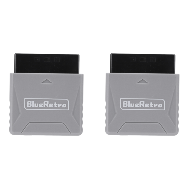 Adaptador Receptor Controlador Inalámbrico para Consola PS1 PS2 PS4/PS5 (gris)