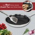 thumbnail image 5 of Brentwood 3-Ply Hybrid Non-Stick Stainless Steel Induction-Ready Frying Pan (9.5 In.), B-FH24, 5 of 5