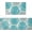 Teal, variant on Kitchen Rugs and Mats Non Skid Anti Fatigue Kitchen Mats for Floor 2 Piece Boho Cushioned Kitchen Rugs Waterproof Comfort Standing Mat for Kitchen Sink Office Laundry