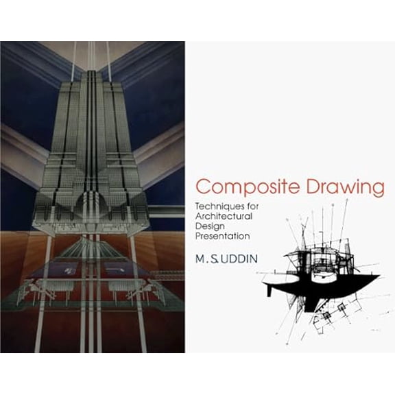 Pre-Owned Composite Drawing: Techniques for Architectural Design Presentation (Hardcover) 0070657491 9780070657496