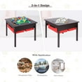 REDCAMP 2 in 1 Kids Construction Play Table with Storage Drawers and